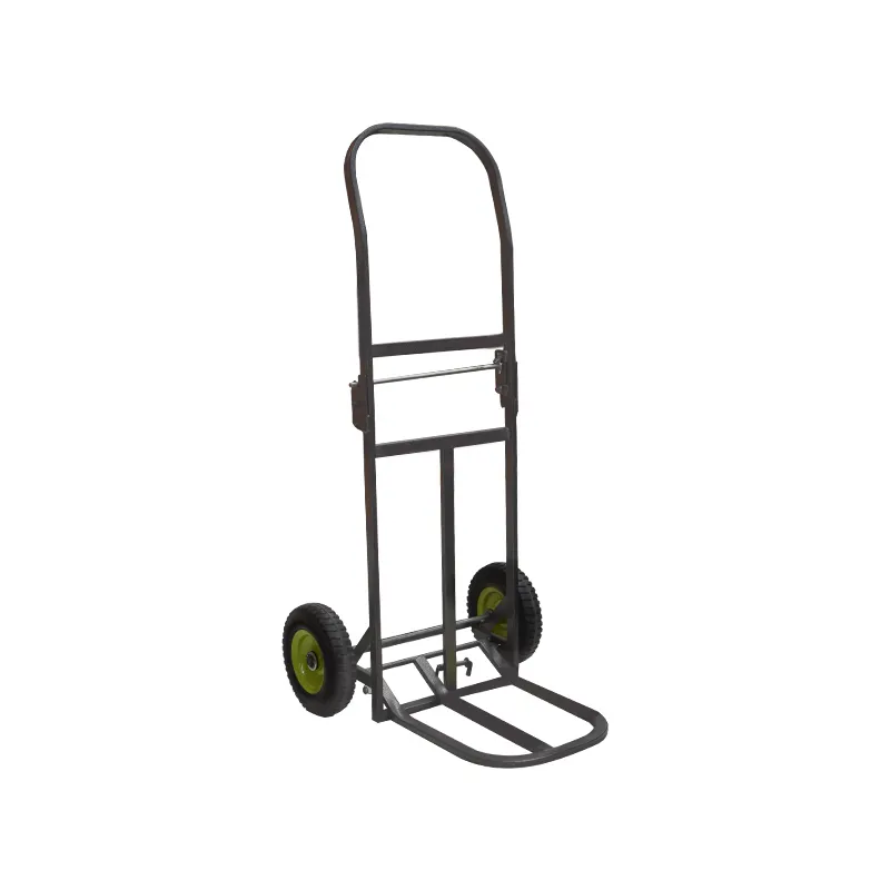 TOPLIFT HAND TROLLEY HT1830/HT1831 BLACK ALUMINUM HAND TROLLEY FOLDABLE HAND TRUCK